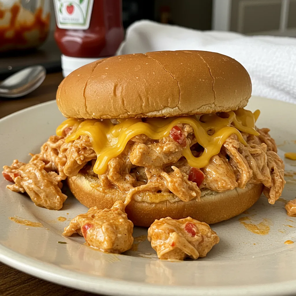 BEST RECIPE for Delicious Cajun Chicken Sloppy Joes - tertiary view